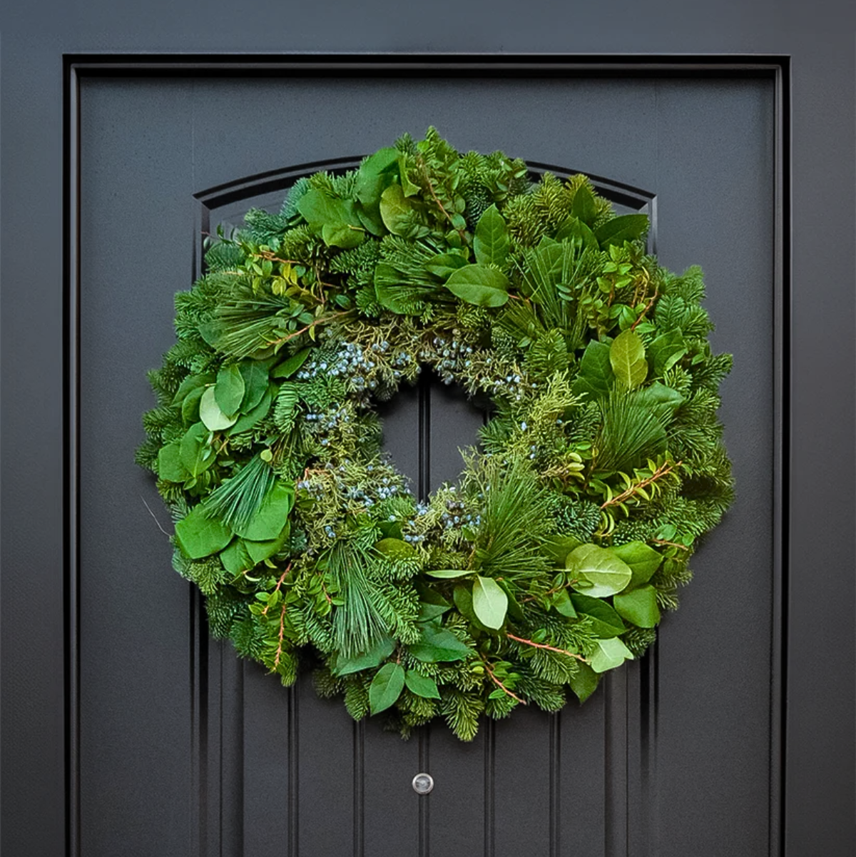 Evergreen Grandeur 26" Fresh Wreath