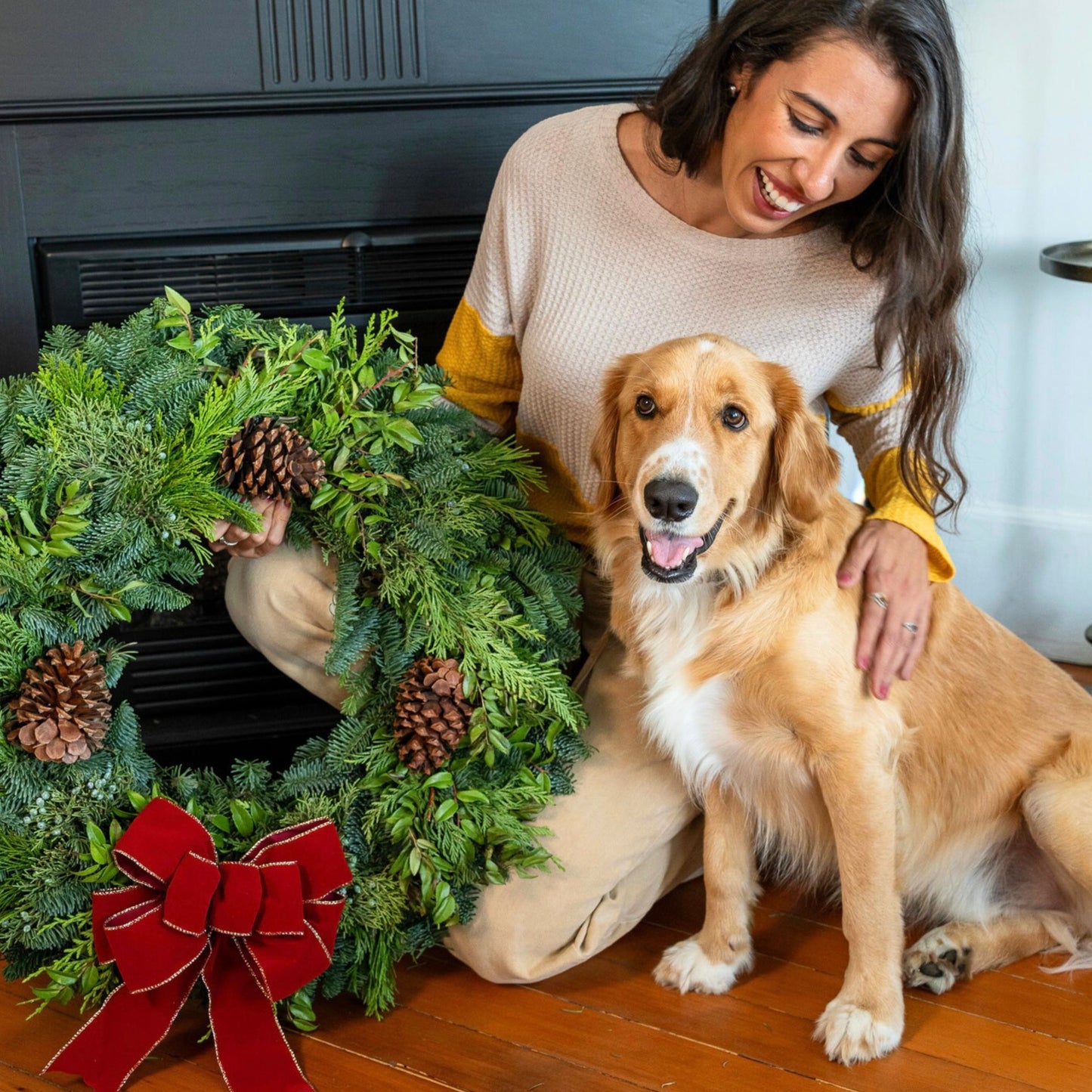Classy Classic 26" Fresh Wreath