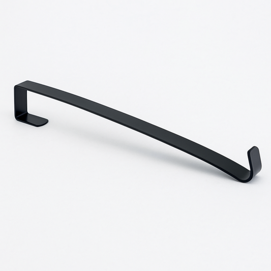 Black 2.5" Door Wreath Hanger