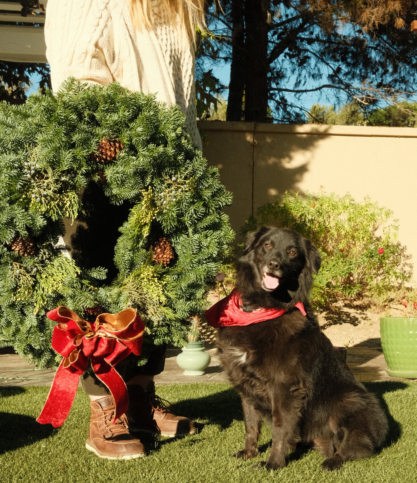 Yuletide Classic 26" Fresh Wreath