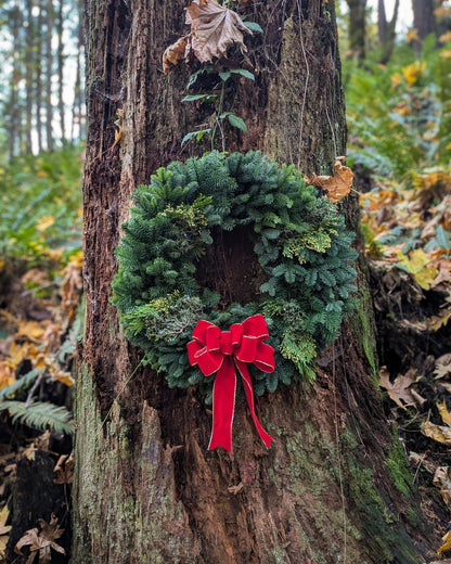 Yuletide Classic 26" Fresh Wreath